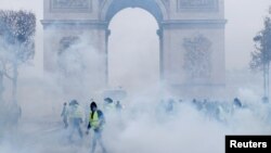 Протесты во Франции, 1 декабря 2018 год 