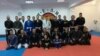 Членови на спортскиот клуб The Strongest&Roots BJJ во Куманово, кои тренираат бразилски џију џицу.