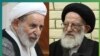 Ayatollah Mohammad Yazdi (L) and Grand Ayatollah Shobeiri-Zanjani (R).