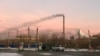 Smoke rises from ArcelorMittal's metallurgical plant in Temirtau, Kazakhstan. (file photo)