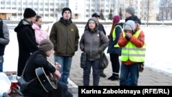 Акция протеста в Архангельске