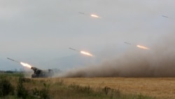 Georgian troops fire rockets at South Ossetian separatists near Tskhinvali 