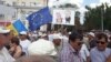 Falimentul politicii de integrare europeană şi izolarea internaţională a R. Moldova au fost evocate duminică la marele protest al opoziției pro-europene de la Chișinău (VIDEO)