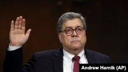 William Barr la audierea de miercuri în fața Comitetului Judiciar din Senatul american 