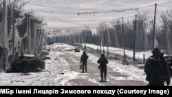 Траса из Константиновки в Дружковку в феврале 2026 года. Находится под ударами российских дронов 