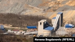 Površinski kop rudnika bakra u blizini grada Bora, u vlasništvu kineske kompanije Ziđin, 6. april 2026.