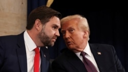 US President Donald Trump (right) and Vice President JD Vance (file photo)