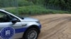 Машина прикордонного агентства Євросоюзу Frontex на кордоні між Литвою та Білоруссю, 19 липня 2021 року