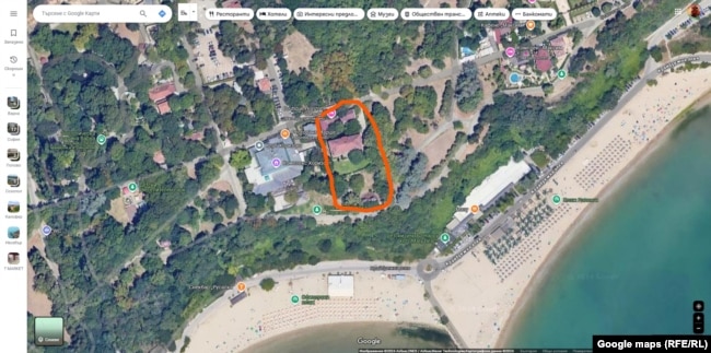  Имотът на СБУ в местността 