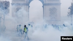 Pariž protestleri, 1-nji dekabr, 2018 ý. 