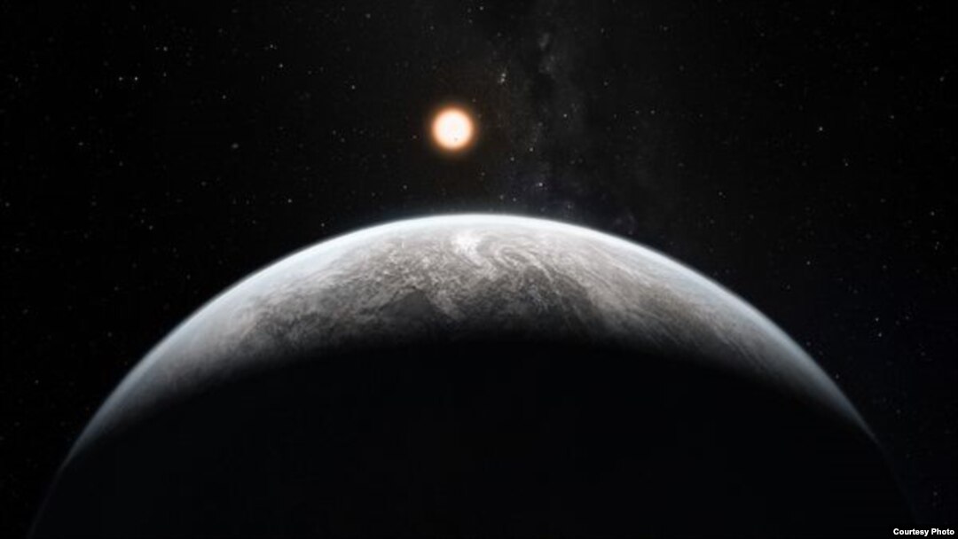 تصویر نقاشی‌شده‌ای از سیاره «اچ‌دی ۸۵۵۱۲بی» courtesy M. Kornmesser/ESO