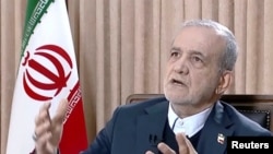 Прэзыдэнт Ірану Масуд Пэзэшкіян 