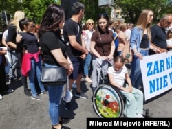 Protest u Banjaluci 11. maja 2025.