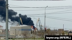 Последствия обстрела Севастополя, 18 апреля 2026 года