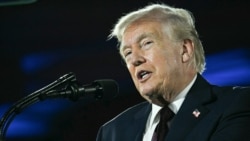 US President Donald Trump speaks during the National Republican Congressional Committee's annual dinner in Washington on March 25.