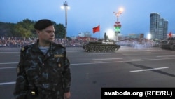 Репетиция военного парада в Минске