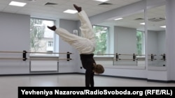 Кіра Кравчун під час тренування. Запоріжжя