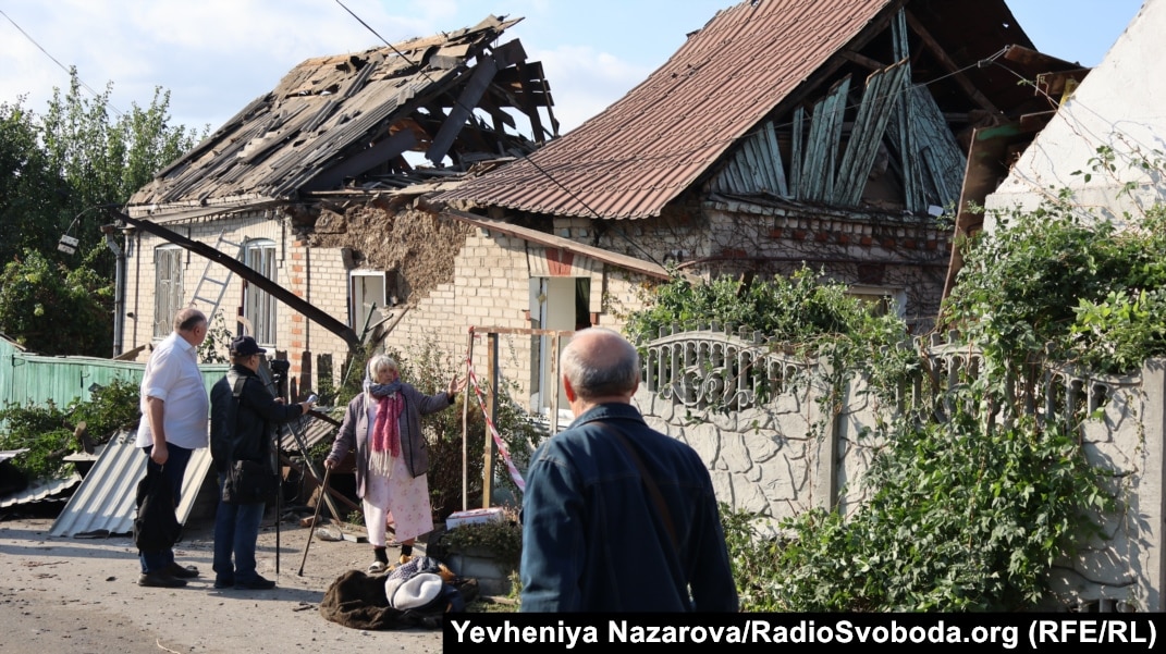 Destruction, Casualties In Ukraine's Zaporizhzhya Following Waves