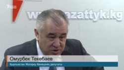 Омурбек Текебаев: Жаңа саяси мәдениет қалыптастырмақ болдық