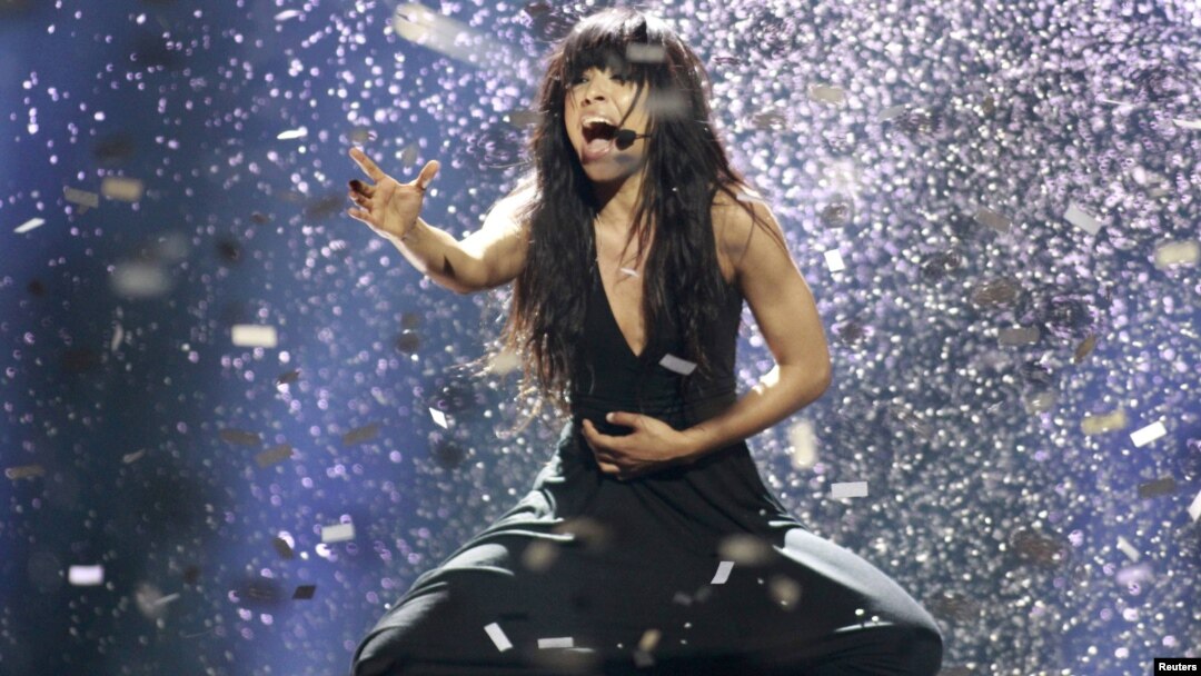 Sweden's Loreen, the winner of the 2012 Eurovision song Contest