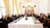 Joint Comprehensive Plan of Action (JCPOA), the Joint Commission is pictured during its first meeting at the level of Political Directors at Palais Cobourg in Vienna, October 19, 2015