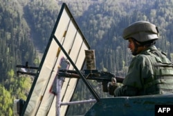 Индийский блокпост в Кашмире на так называемой Линии контроля (фактической границе с Пакистаном). Лето 2025 года