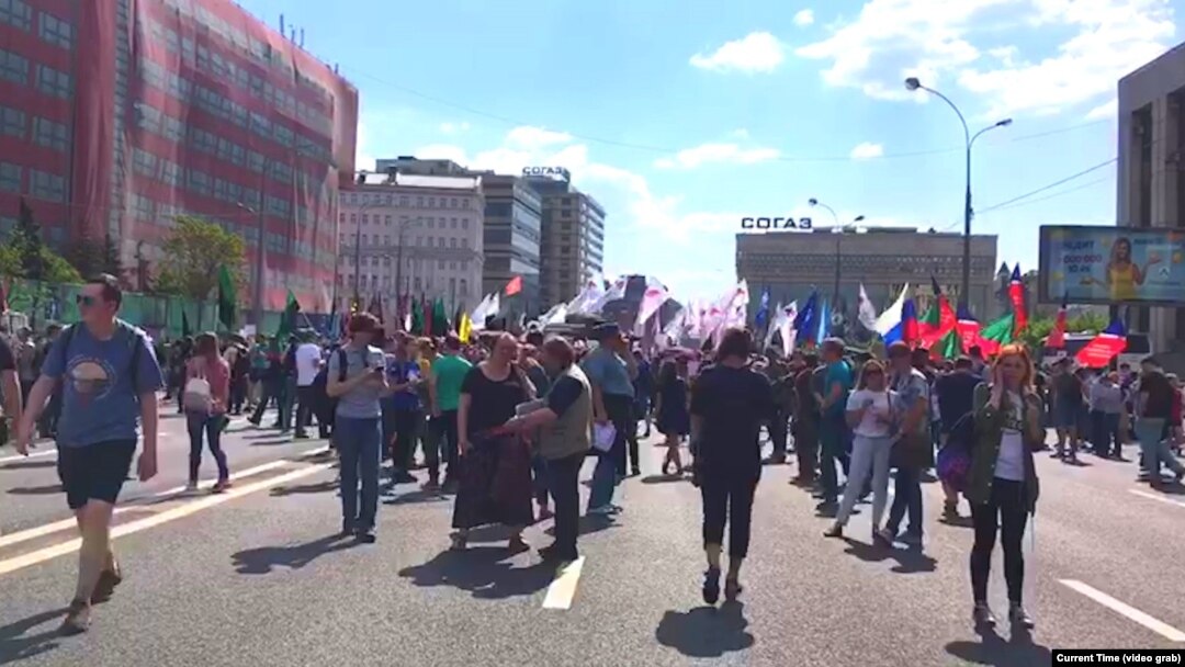 Акция в защиту Telegram