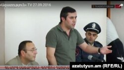 Геворк Сафарян на одном из судебных заседаний (архив)