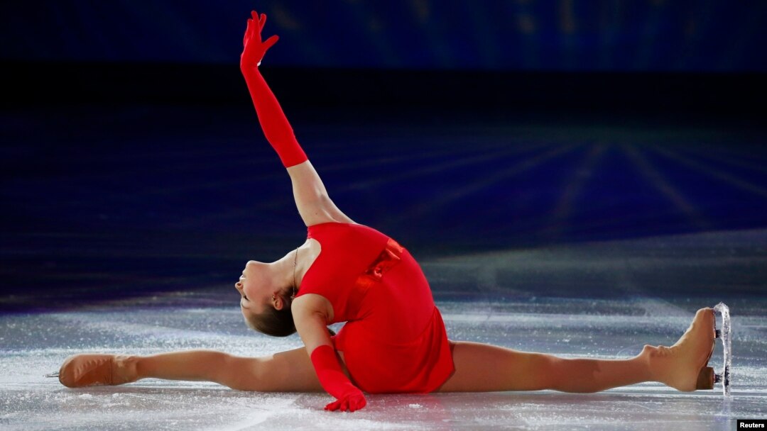 Russia's Yulia Lipnitskaya performs during the Figure Skating Gala Exhibition at the Sochi 2014 Winter Olympics. 