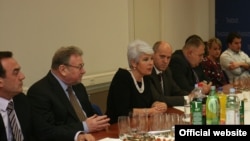 Čelništvo HDZ-a u susretu s novinarima, prosinac 2011.