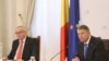 Președintele Comisiei Europene Jean-Claude Juncker și președintele României, Klaus Iohannis