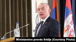 Ministar pravde Srbije Nenad Vujić, maj 2026.