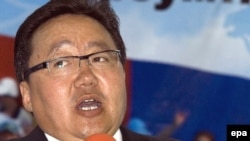 Mongolian President Tsakhia Elbegdorj