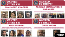 اعلان‌های پیگرد پلیس فدرال آمریکا علیه چهار ایرانی درگیر در توطئه ربایش مسیح علی‌نژاد در آمریکا