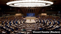 Зал Парламентской ассамблеи Совета Европы в Страсбурге