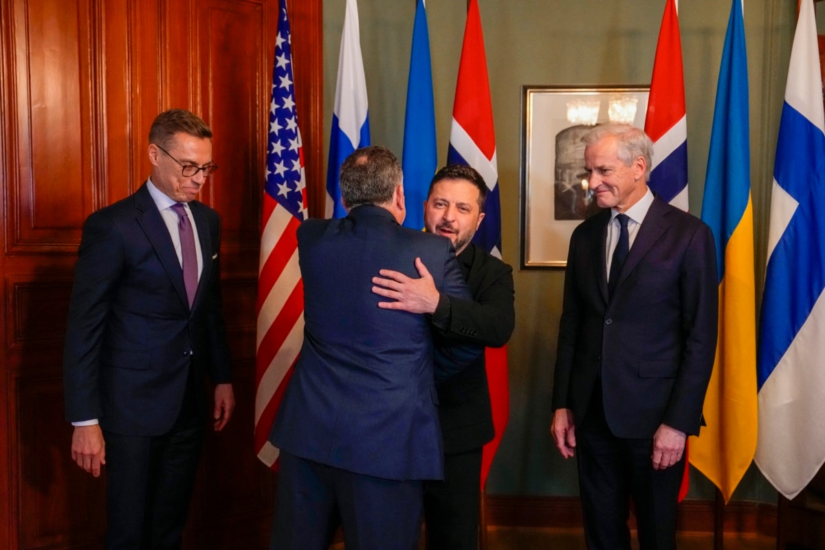 Зеленський зустрівся з американською делегацією в Норвегії