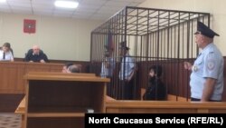 Кемал Тамбиев в суде. Дагестан. 2019 год