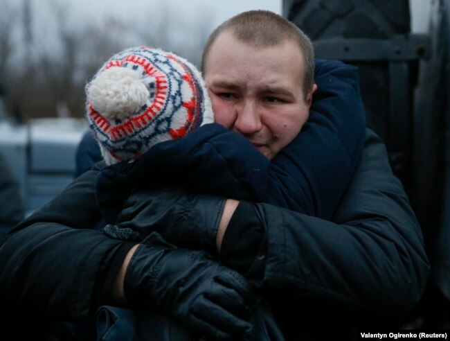 Обмен пленными, состоявшийся 27 декабря 2017 года, между "ДНР", "ЛНР" и Украиной