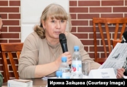 Irina Zaitseva from the NGO For Prisoner Rights (file photo)