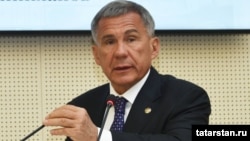 Рустам Минниханов, Татарстан президенті.