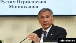 Татарстан президенты Рөстәм Миңнеханов