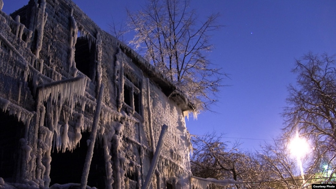 The "Muromtsev Dacha" on January 3, after the blaze