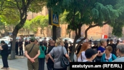 Վարդաշենի բնակիչների բողոքի ակցիան կառավարության մոտ, օգոստոսի 20,2026թ.