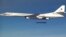 Ту-160 выпускает ракету над Сирией