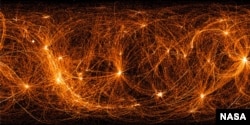 An X-ray image from the Neutron star Interior Composition Explorer (NICE) aboard the International Space Station