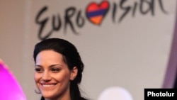 Armenia - Singer Eva Rivas, picked to represent Armenia at Eurovision - 2010 song contest, Yerevan,14Feb,2010