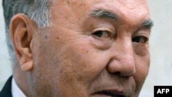 Kazakh President Nursultan Nazarbaev 