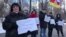 "За Осетию без «Электроцинка»". Активисты вышли на митинг в Москве