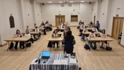 Учні української школи Пречистої Діви Марії 