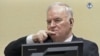 Ratko Mladic reacts in court at the International Criminal Tribunal for the former Yugoslavia in The Hague in November 2017.